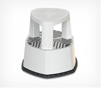 Передвижной табурет STEPP PRO -  позволяет без труда добираться до полок, расположенных выше человеческого роста, оснащён колёсиками